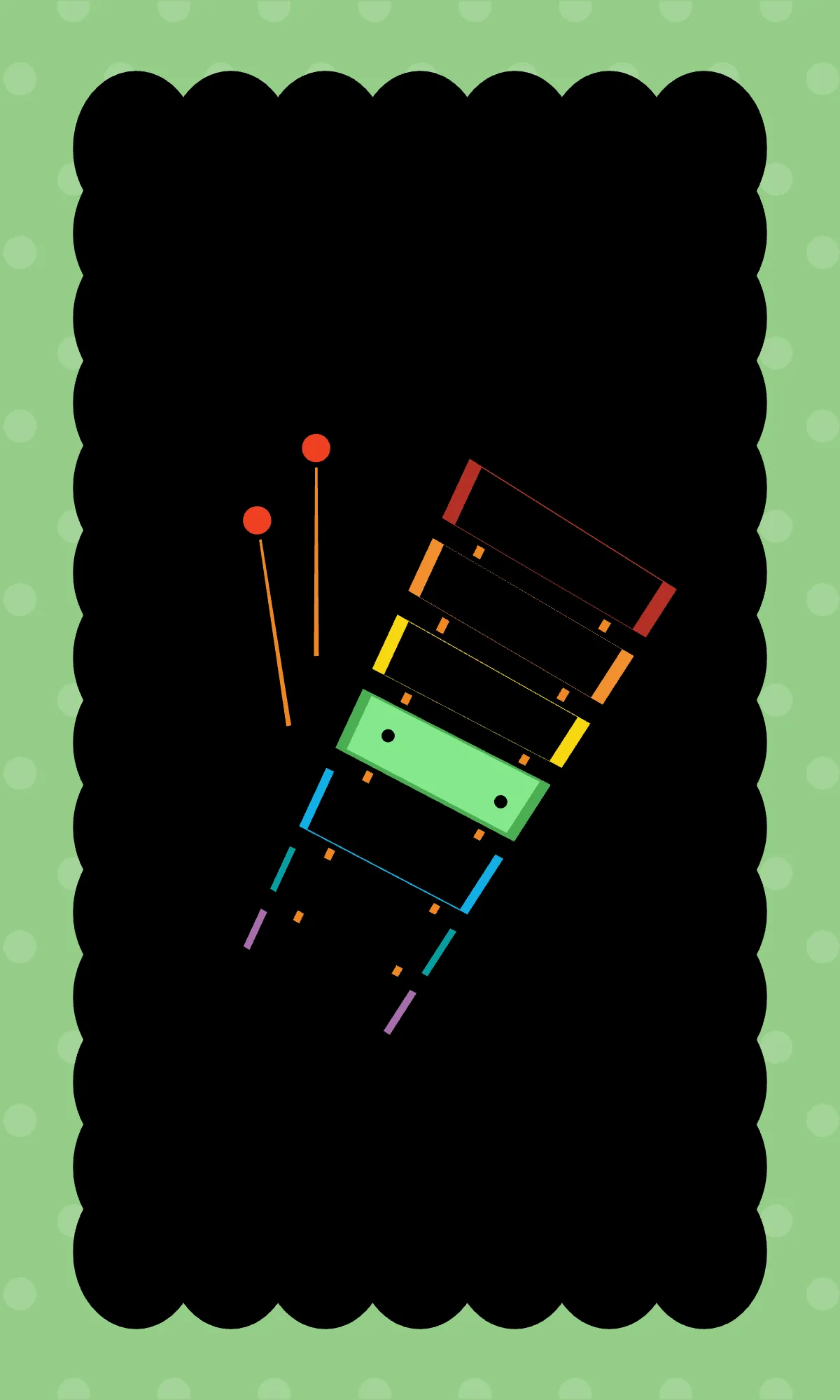 Free Cartoon Design Alphabet Flashcards Template to Edit Online