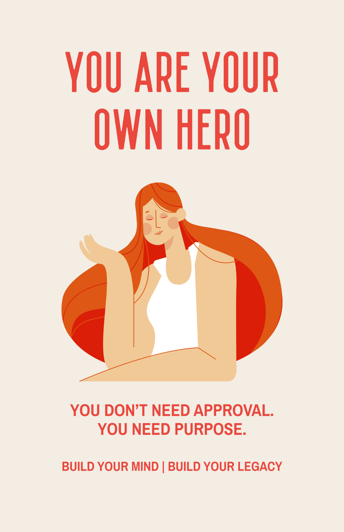 Free Blank Personal Propaganda Poster Template