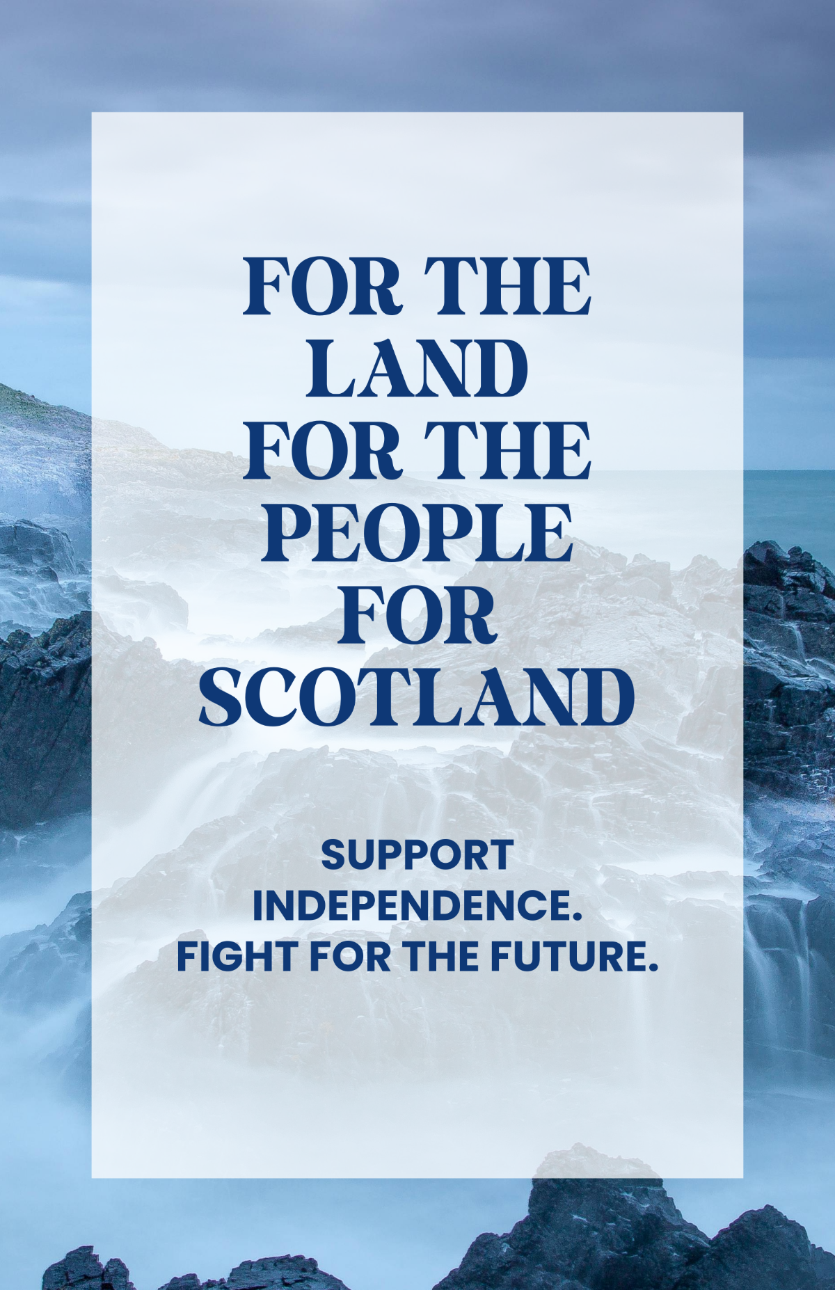 Free Scottish Propaganda Poster Template