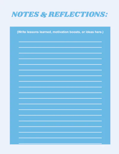 Free SMART Goals Planner Organizer Template to Edit Online