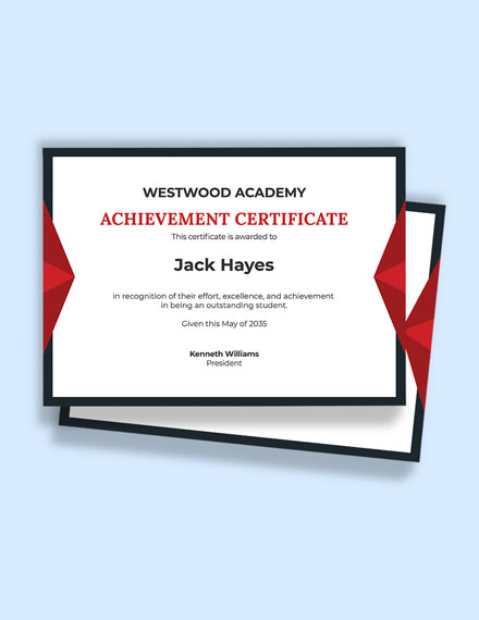 34 Recognition Certificate Templates Free Downloads Template