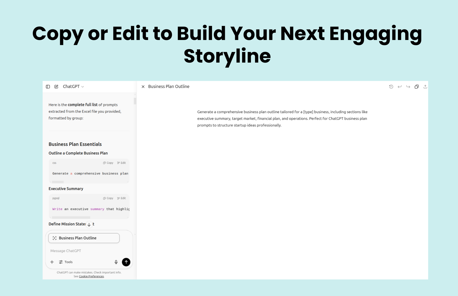 Free ChatGPT Prompts For Story Writing