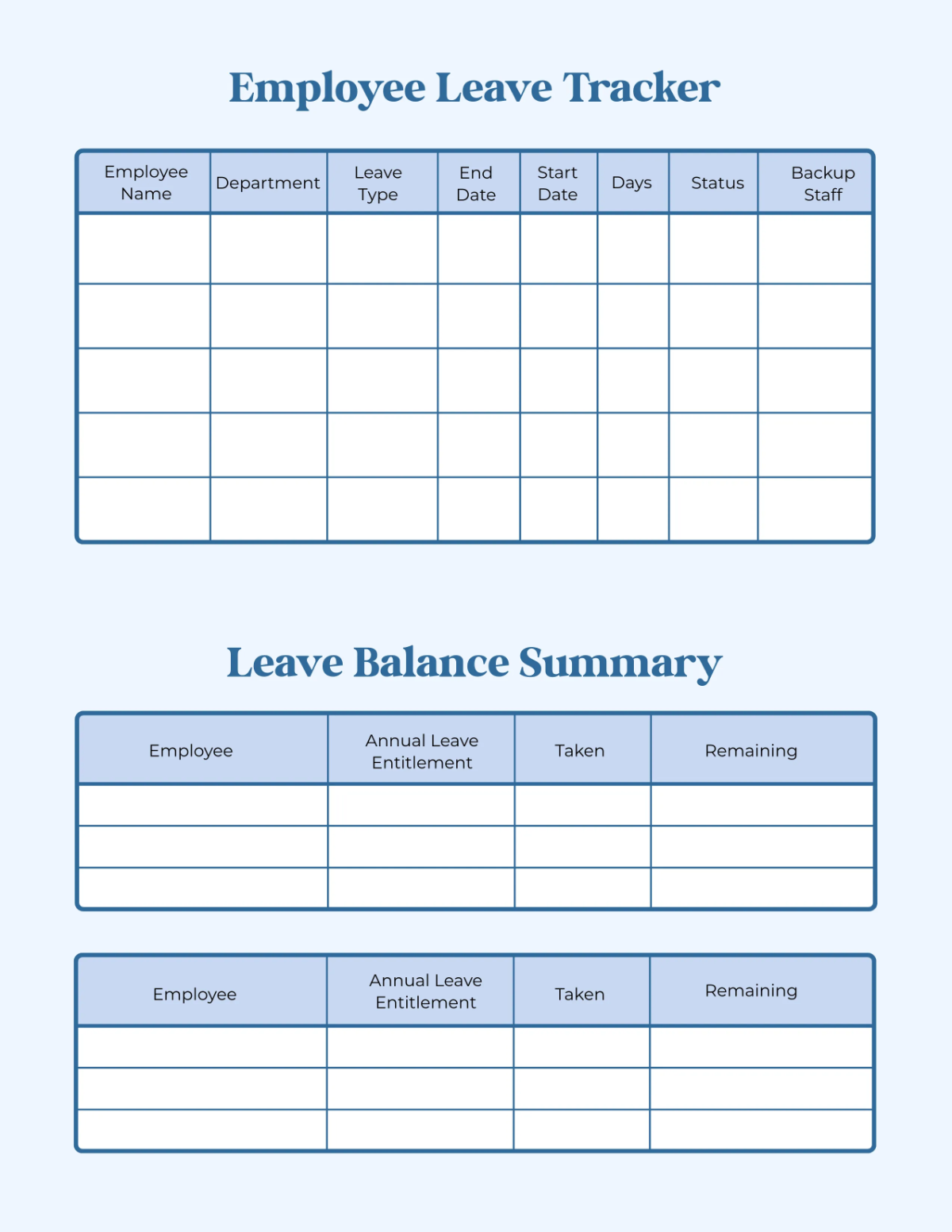 Free Office Holiday Planner Template to Edit Online