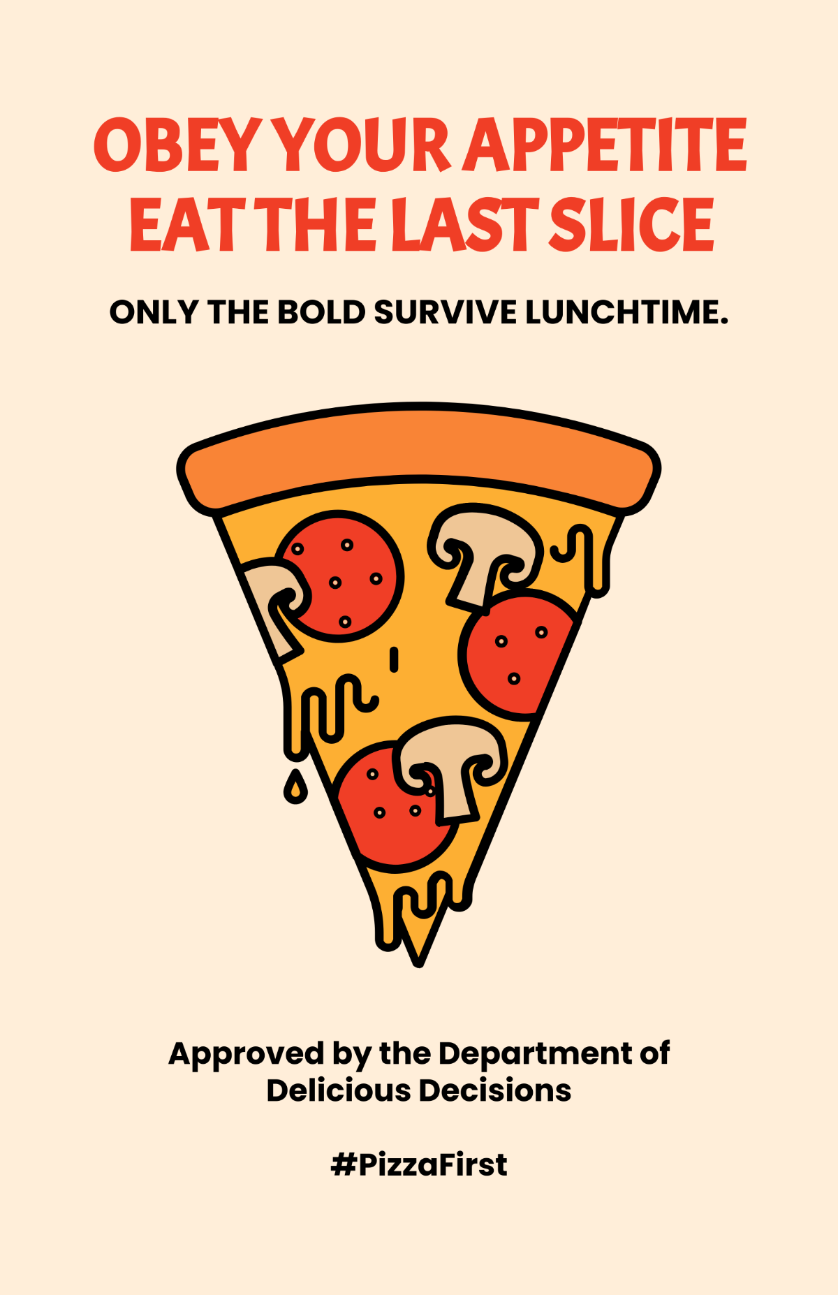 Free Funny Propaganda Poster Template