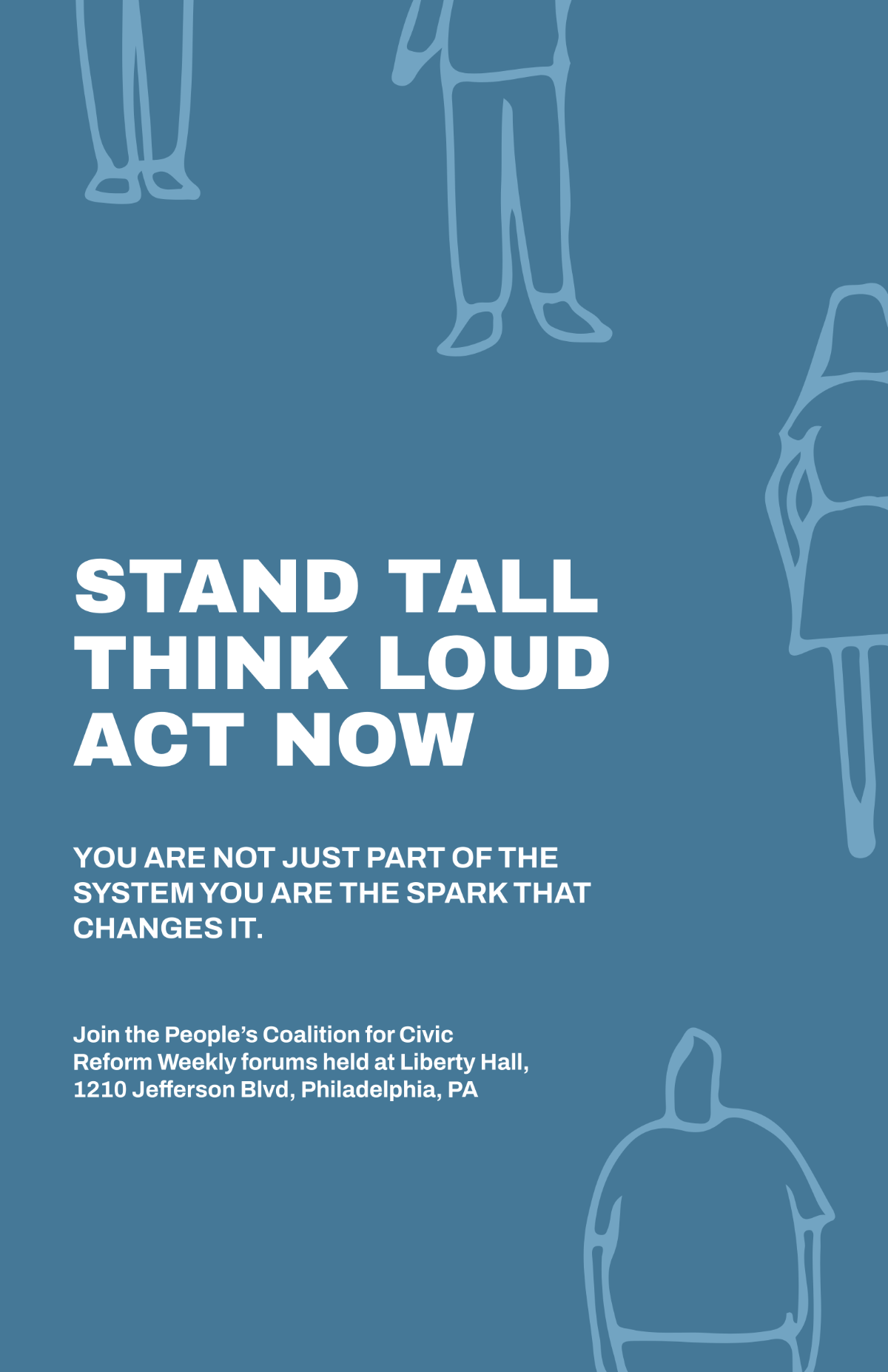 Free Abstract Propaganda Poster Template