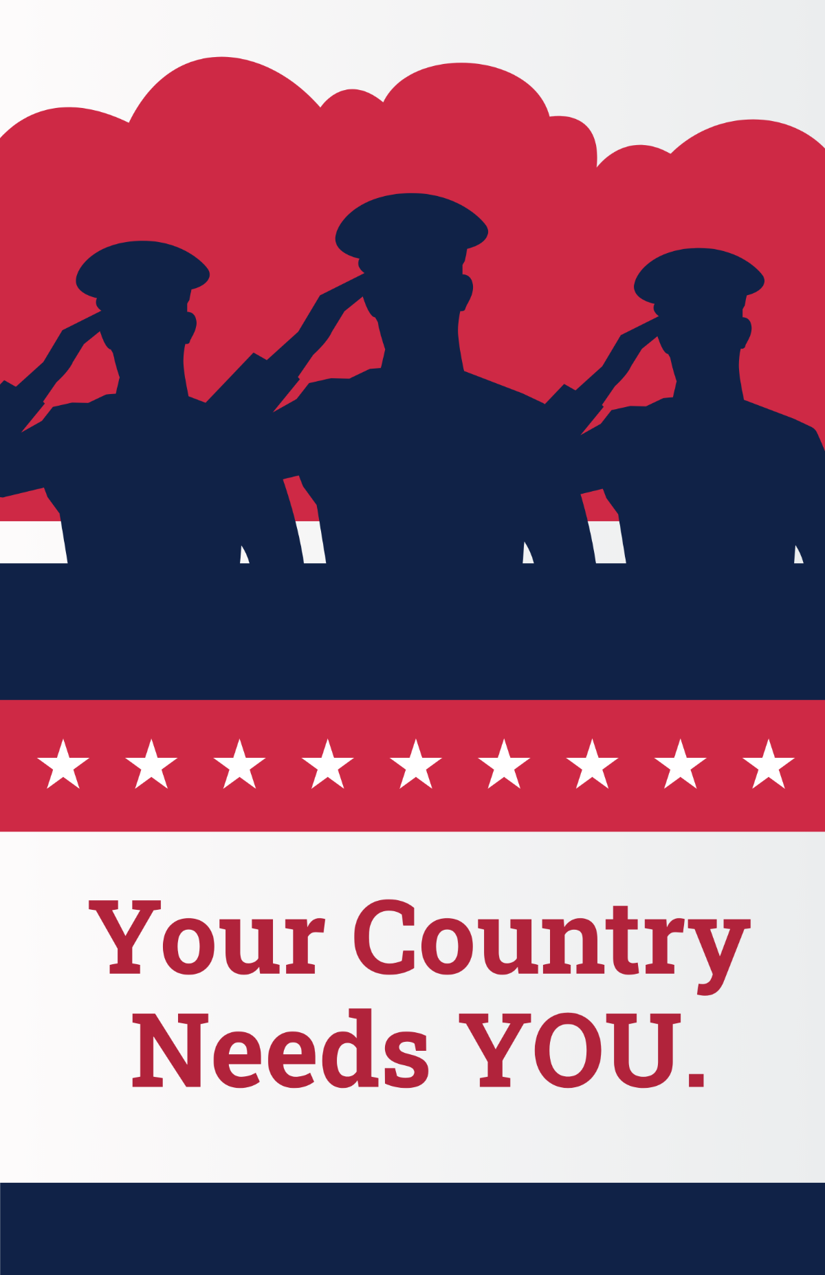 Free WW1 Propaganda Poster Template