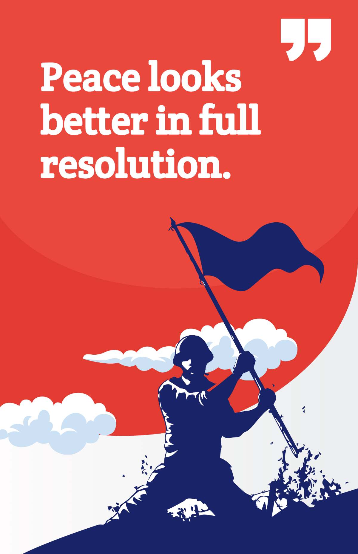 Free WW2 Propaganda Poster Template