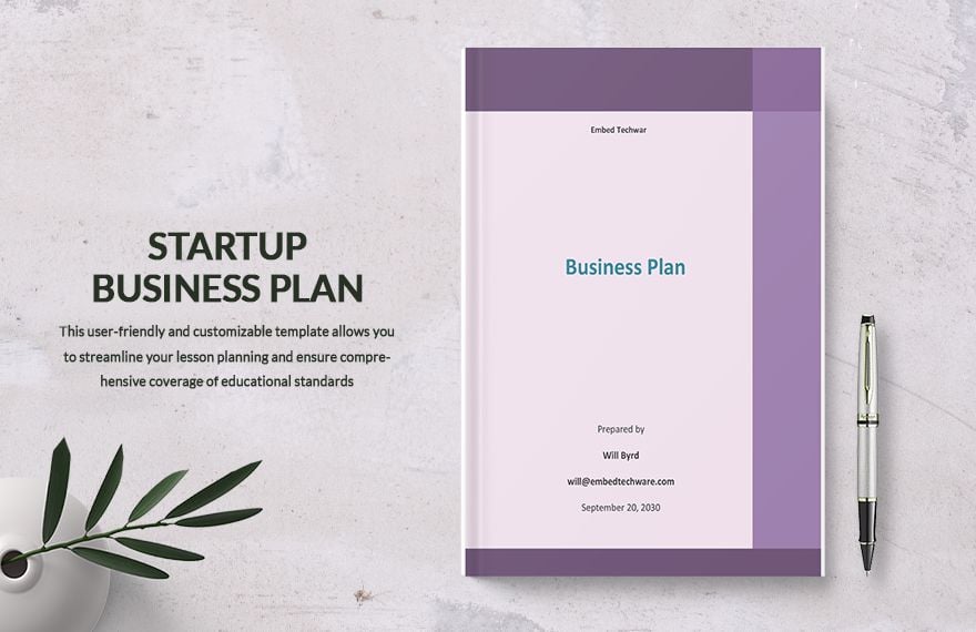 Startup Business Plan 