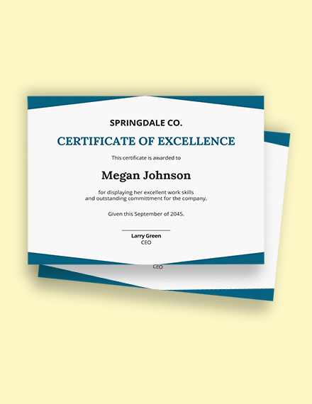 performance appreciation certificate Template - Word | Template.net