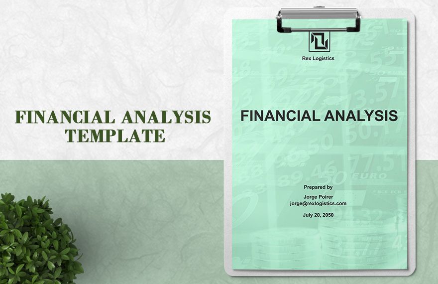 Financial Analysis Template