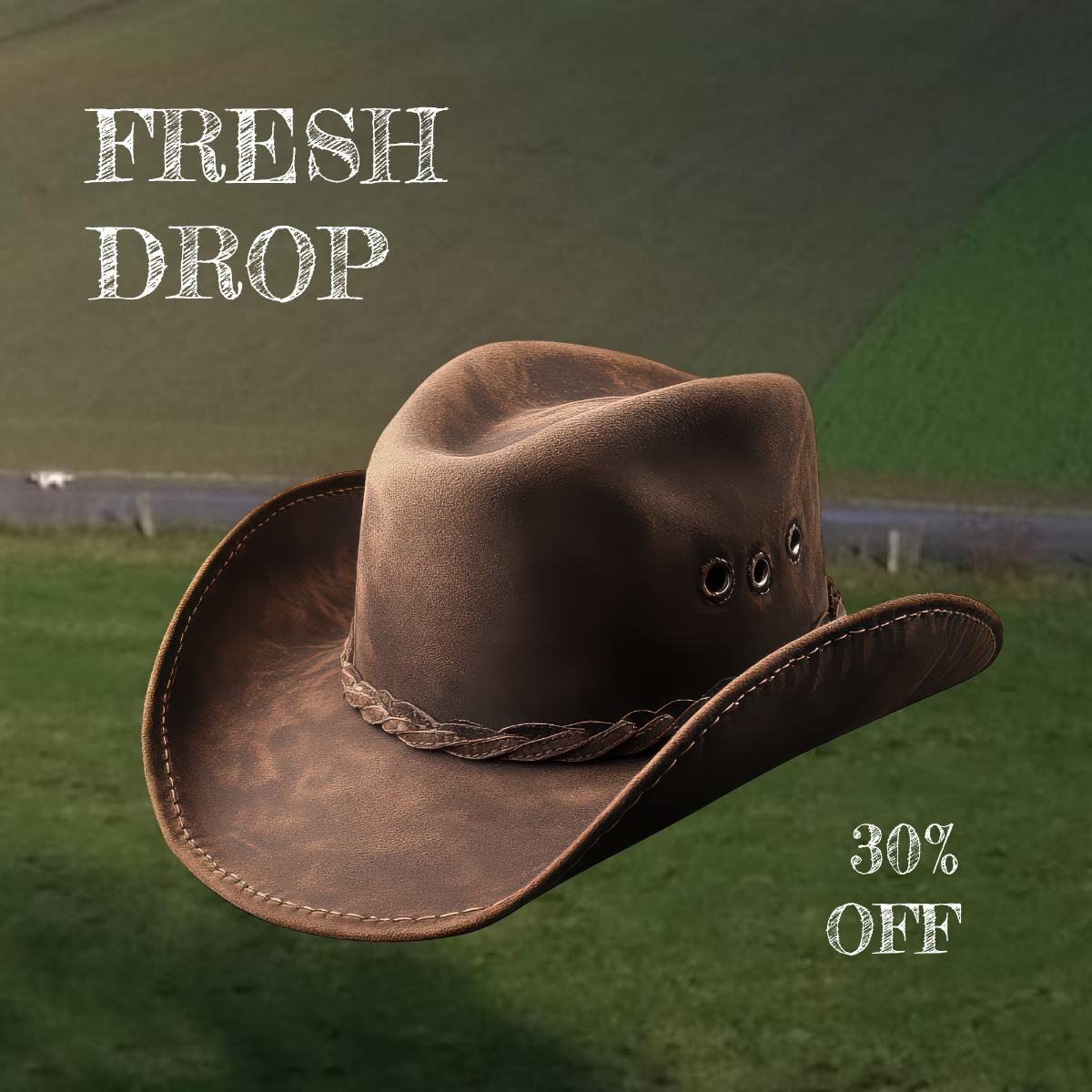 Free Cowboy Hat Etsy Photo Template