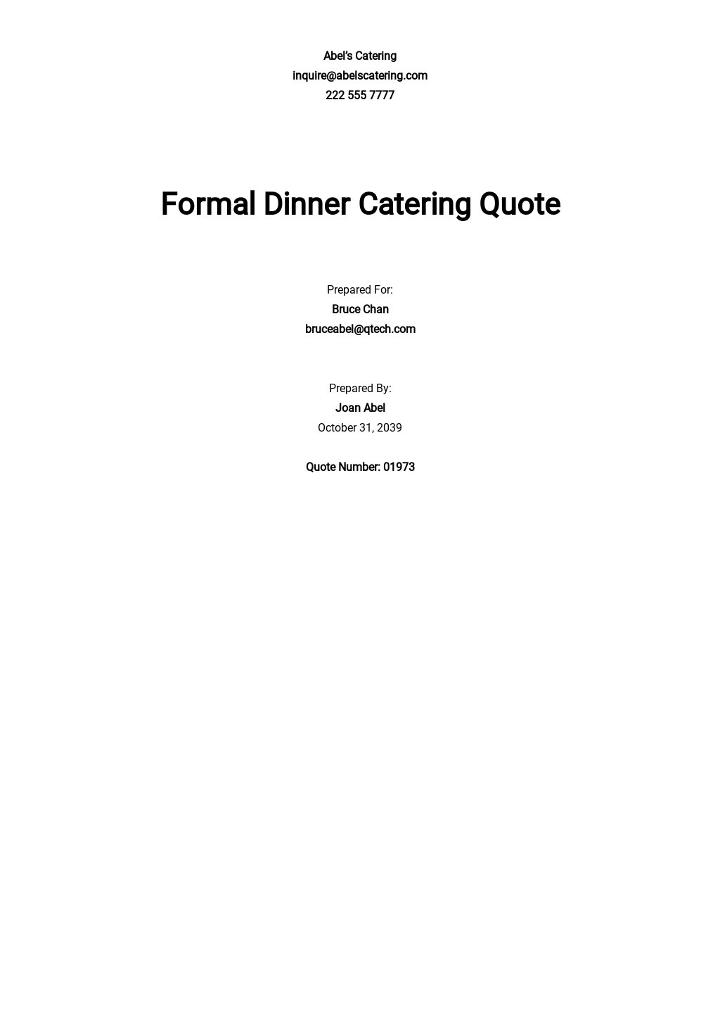 Sample Catering Quotation Template.jpe