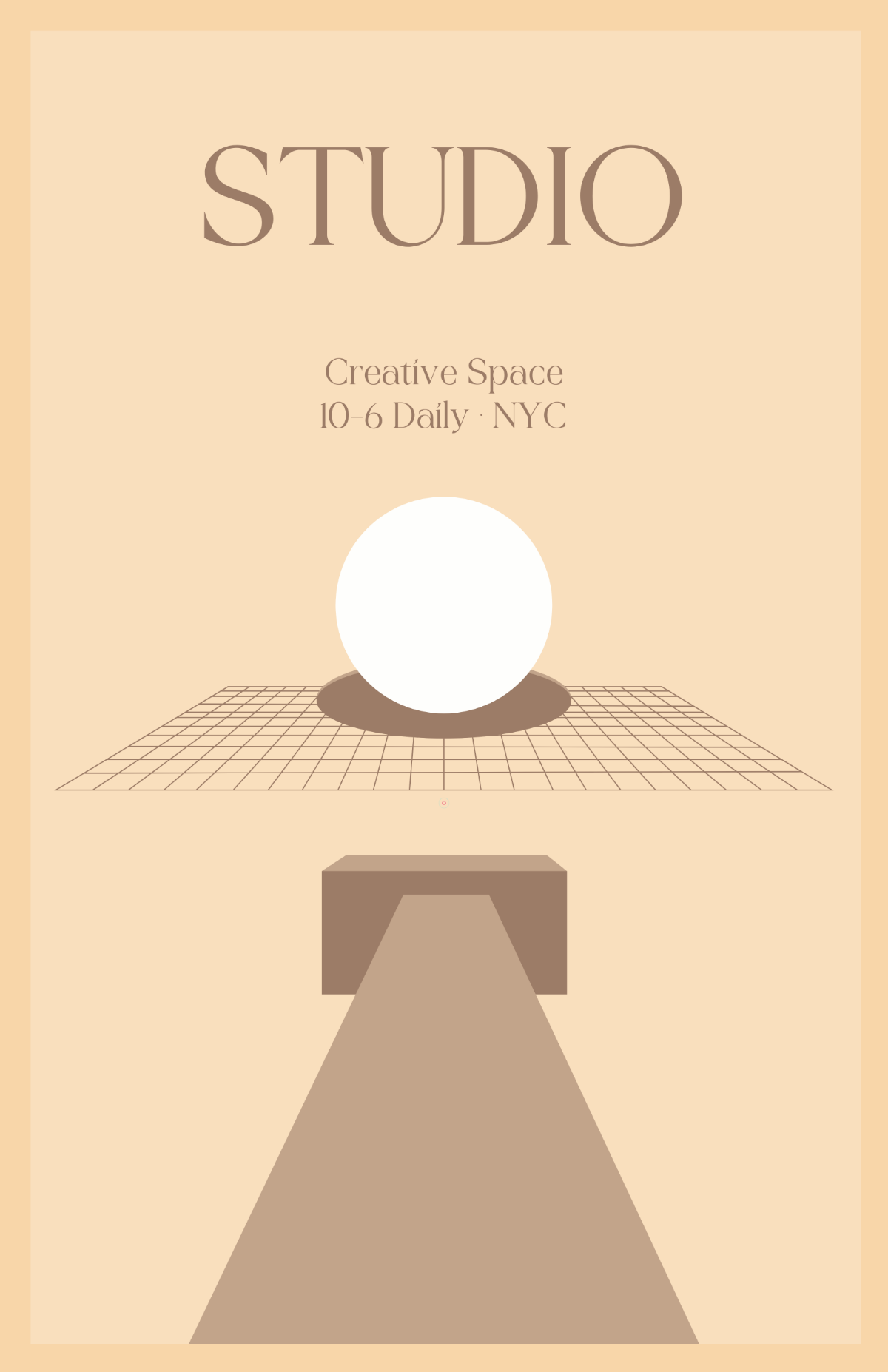Free Minimalist and Aesthetic Poster Template