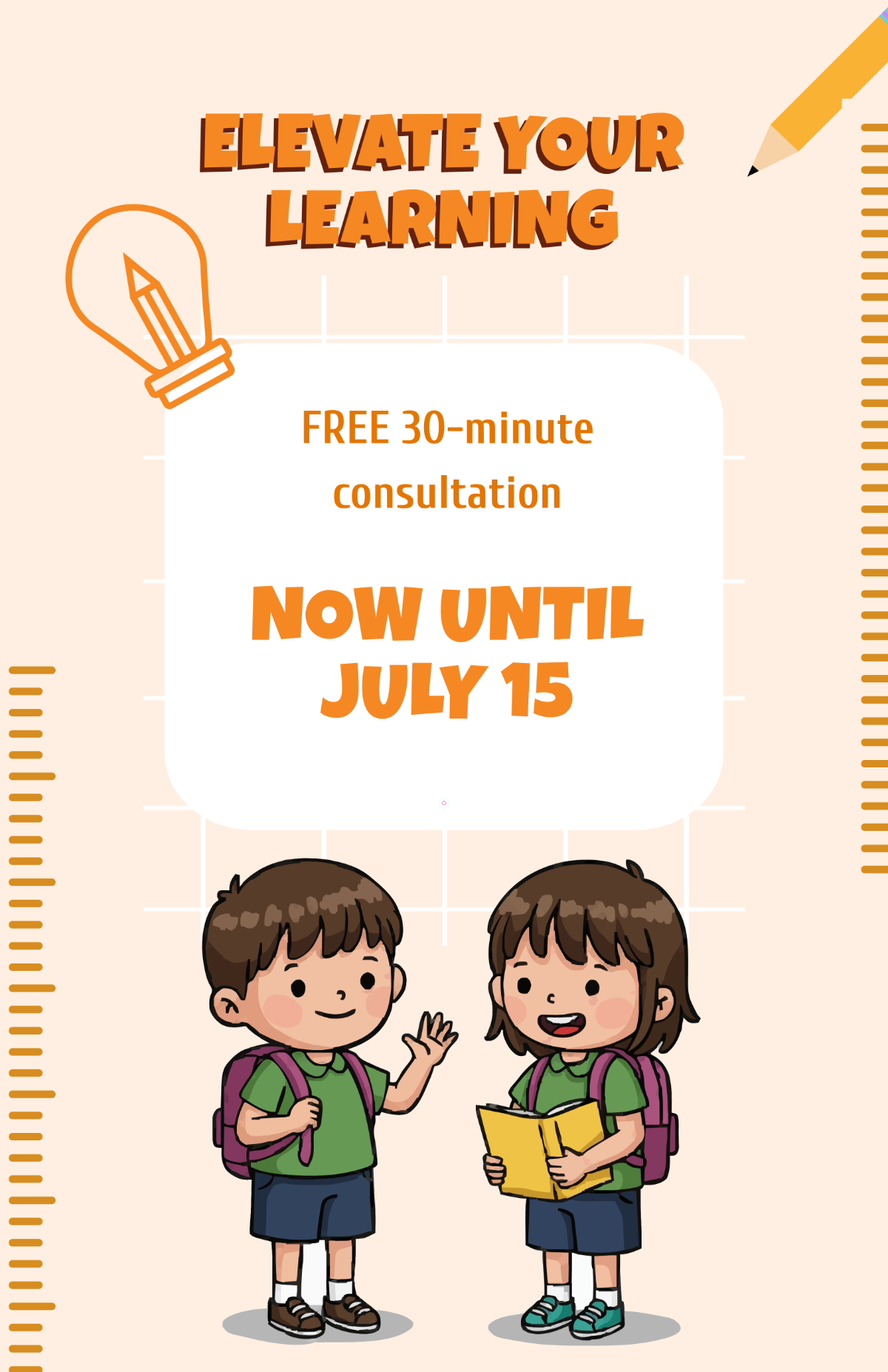 Free Aesthetic Educational Poster Template