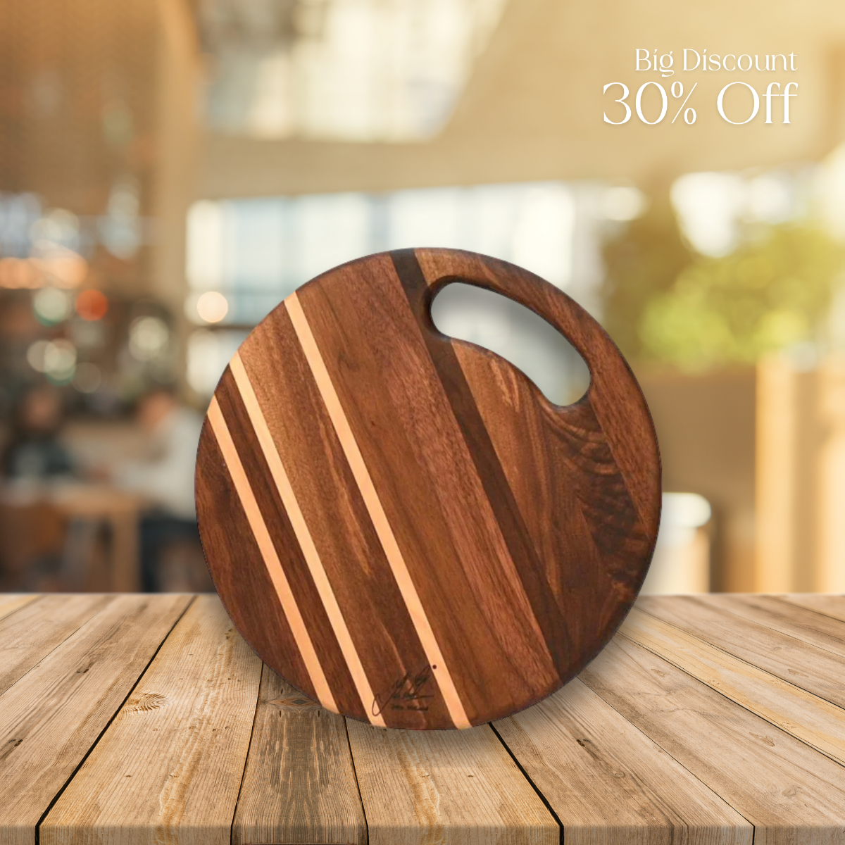 Free Walnut Cutting Board Etsy Photo Template