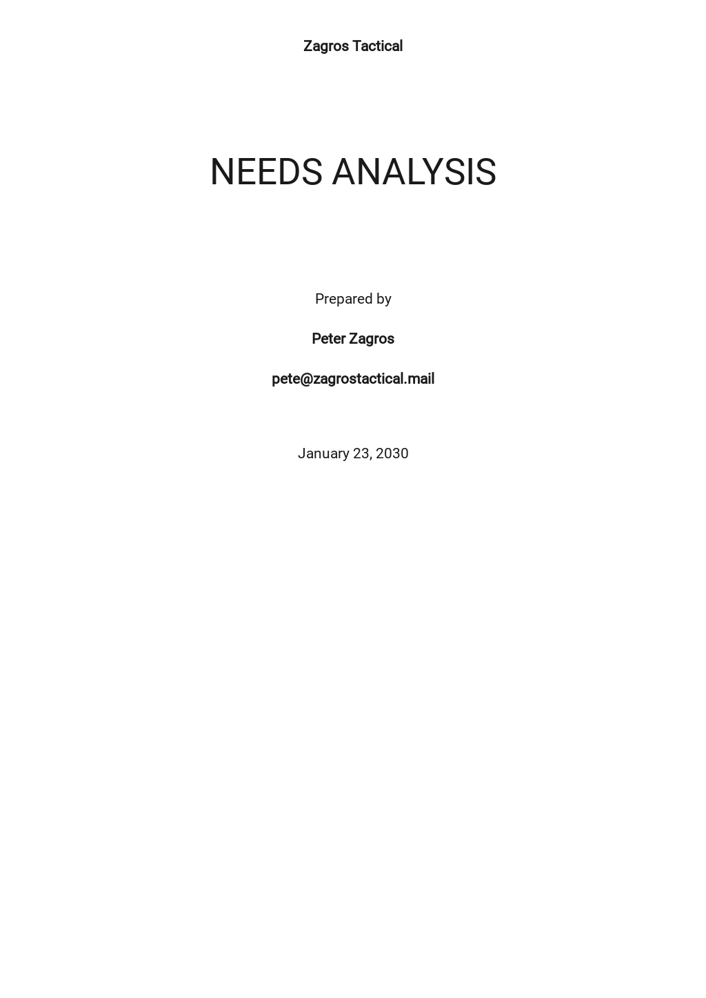 Job Analysis Template Google Docs, Word, Apple Pages, PDF