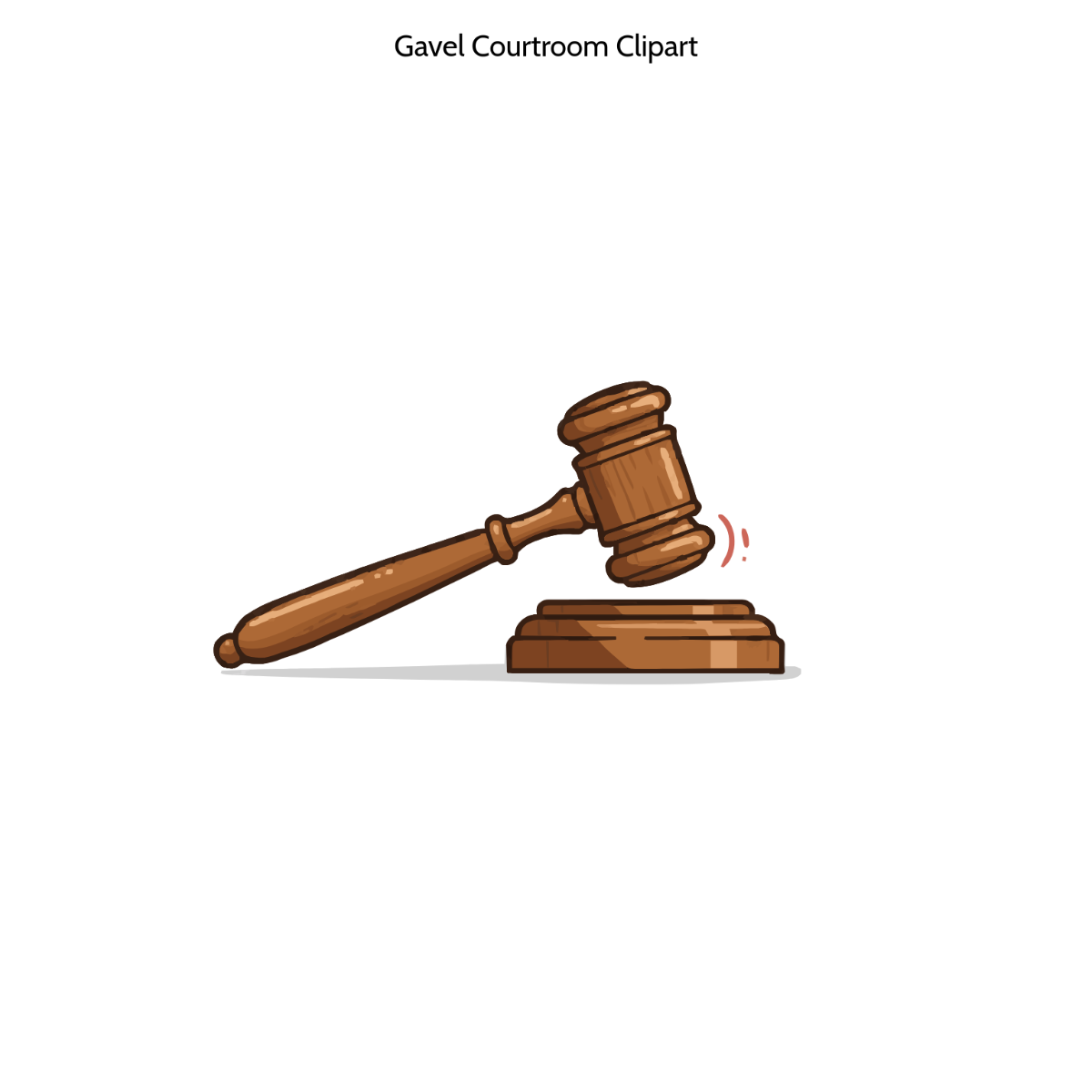 Free Gavel Courtroom Clipart to Edit Online