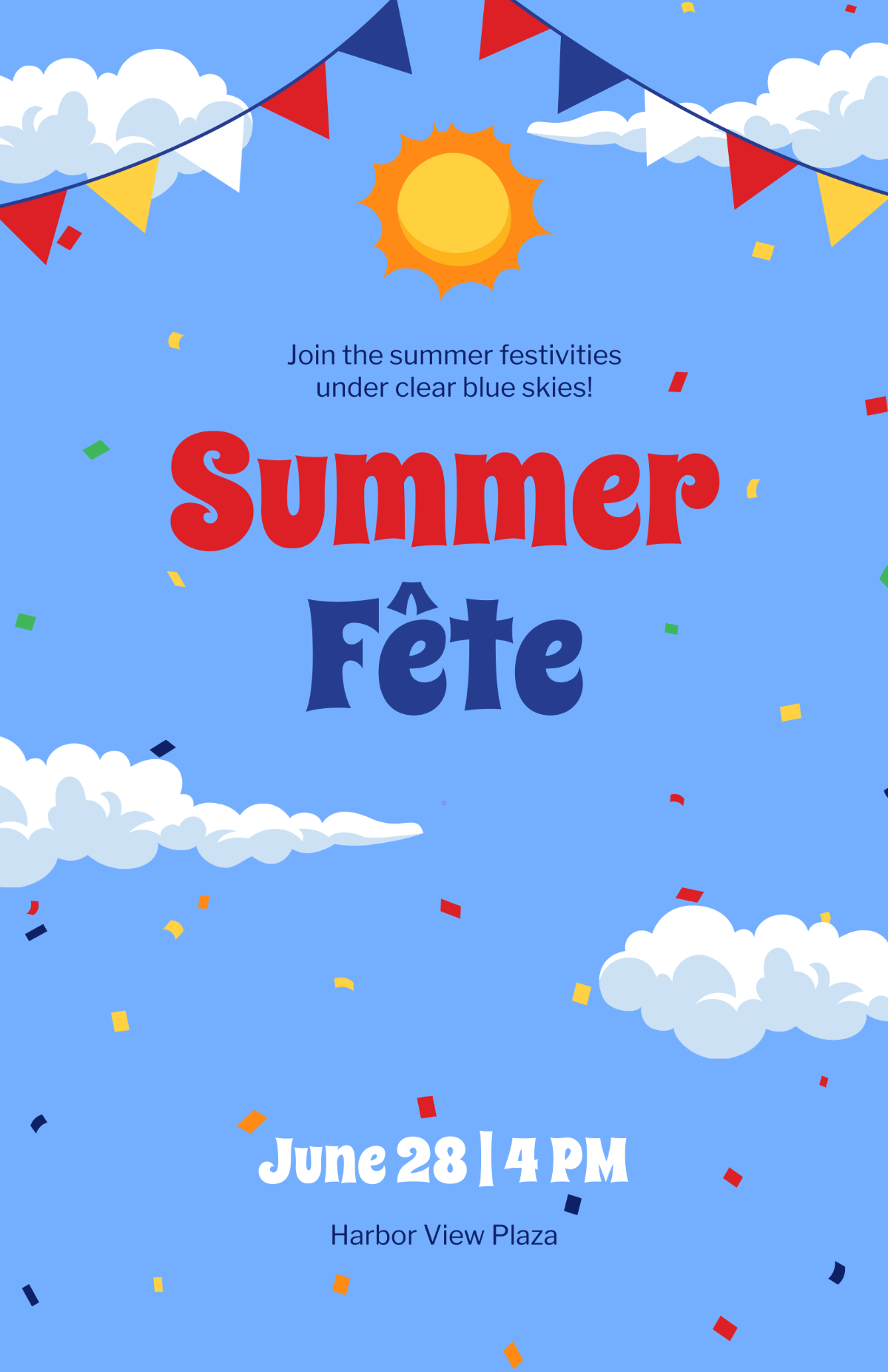 Free Summer Poster Templates Editable And Printable Free Summer Poster Templates Editable And Printable