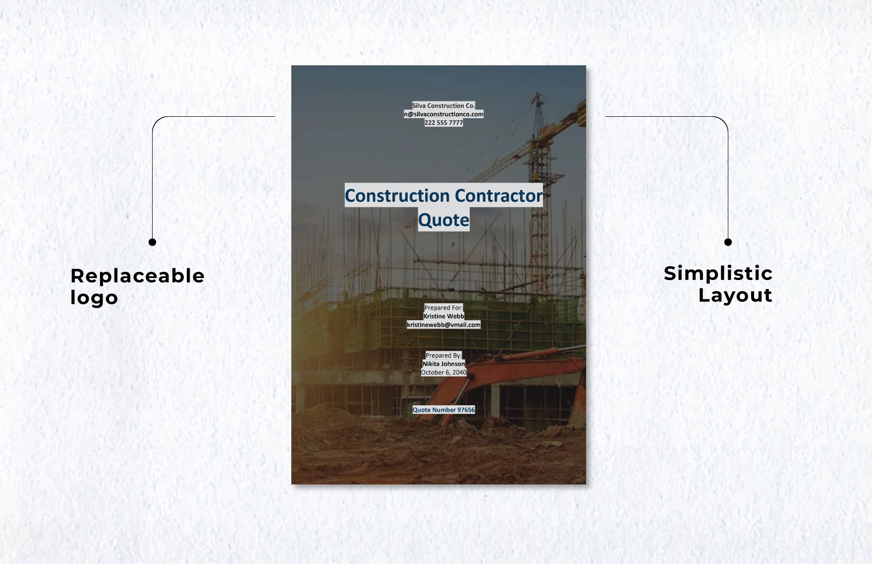 General Contractor Quotation Template