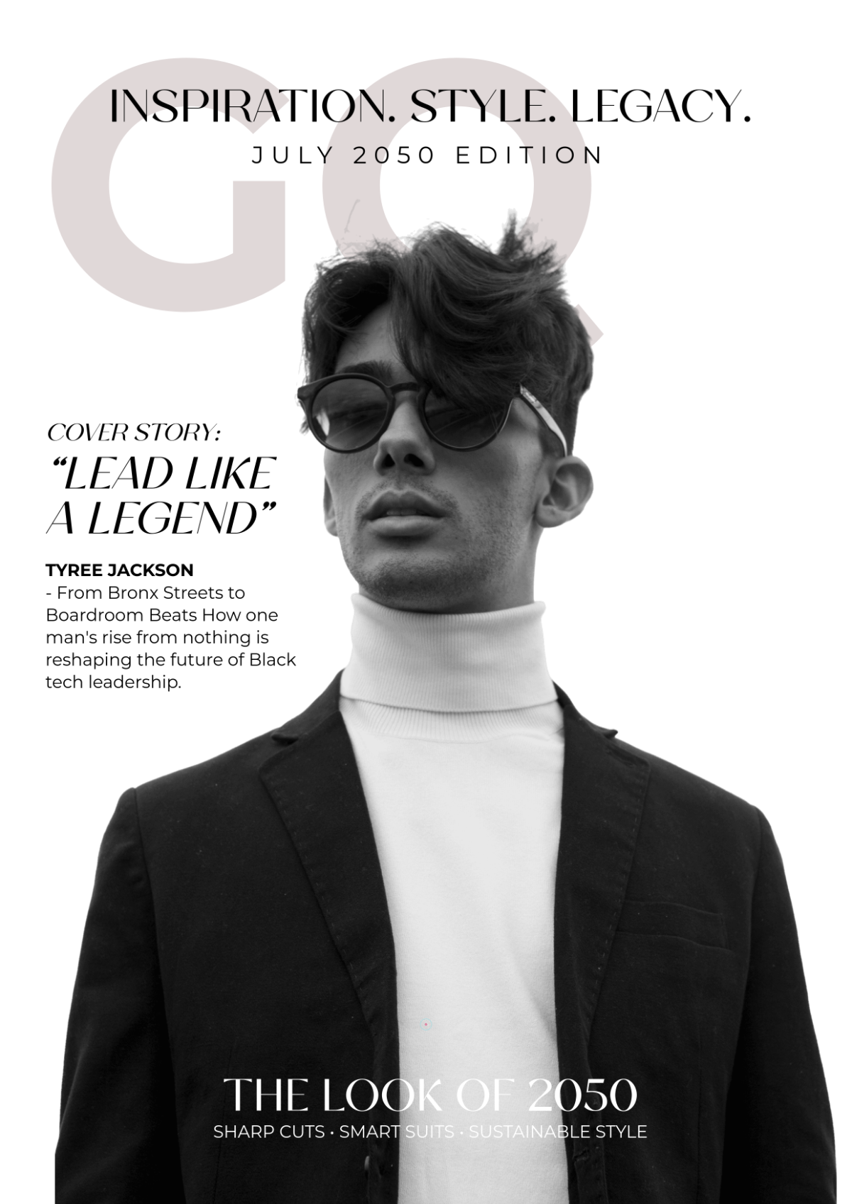 Free Vogue Cover Page Template To Edit Online