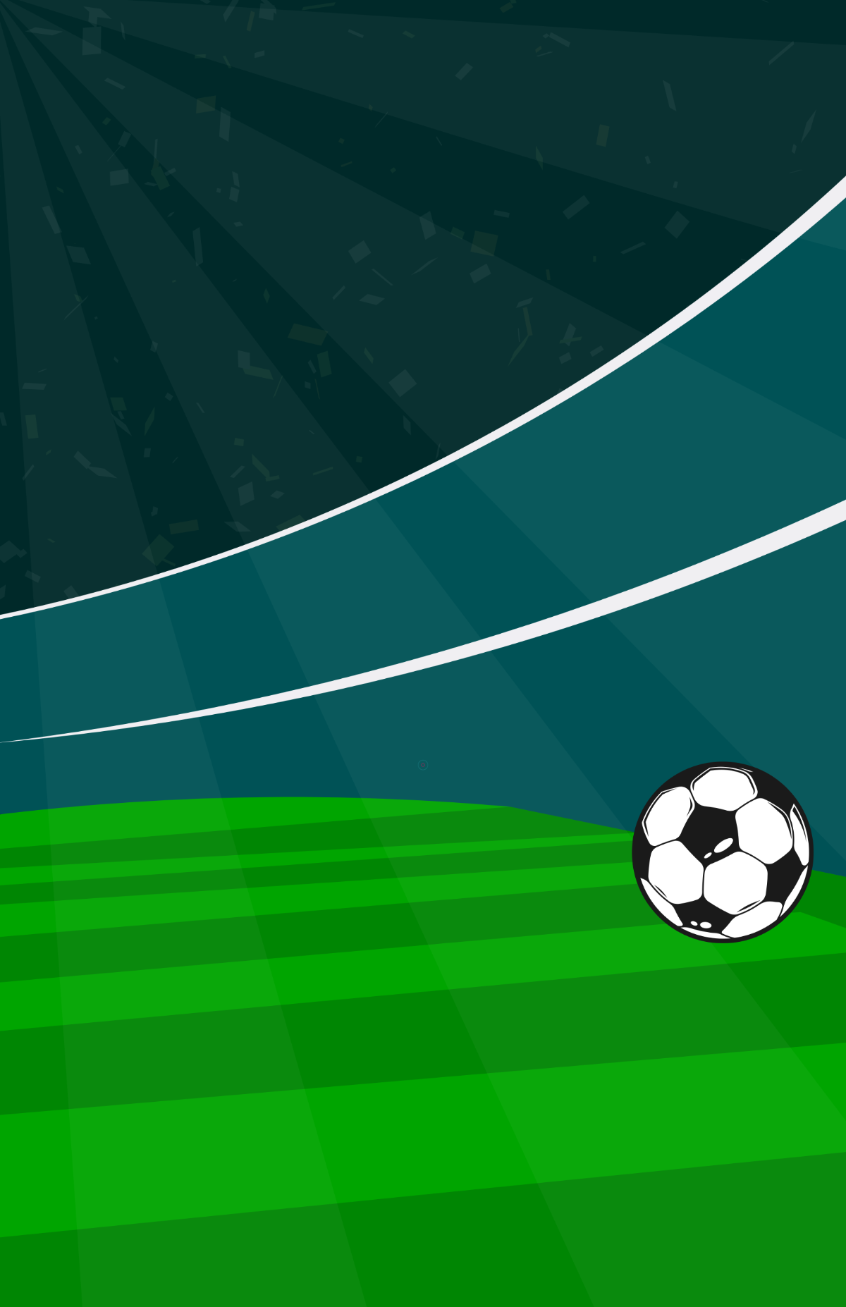Free Football Game Poster Background Template