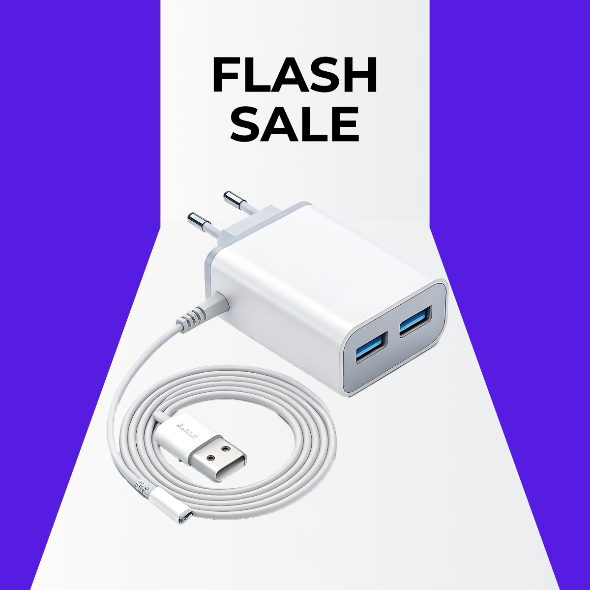 Free Charger Alibaba Photo Template to Edit Online