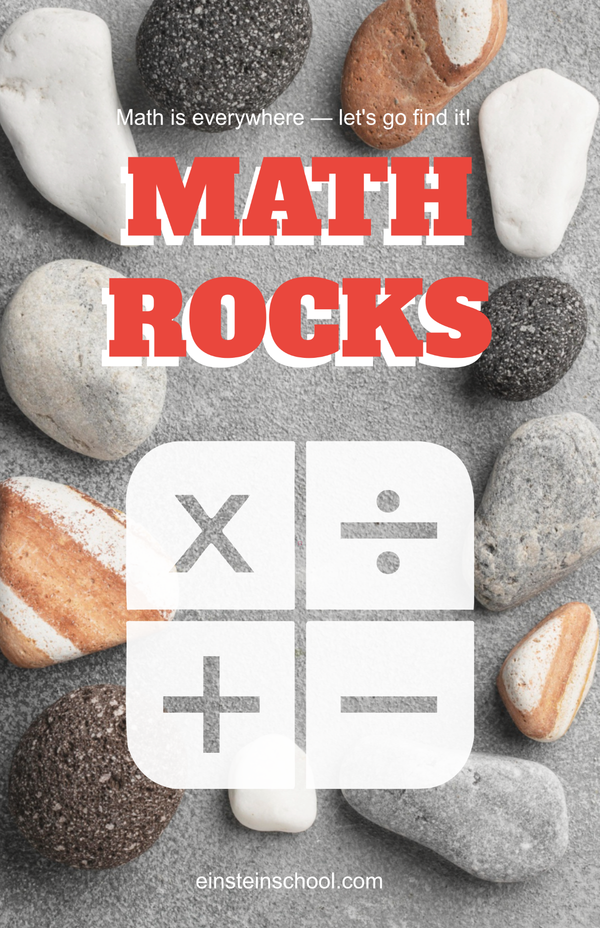 Free Math Poster for Classrooms Template