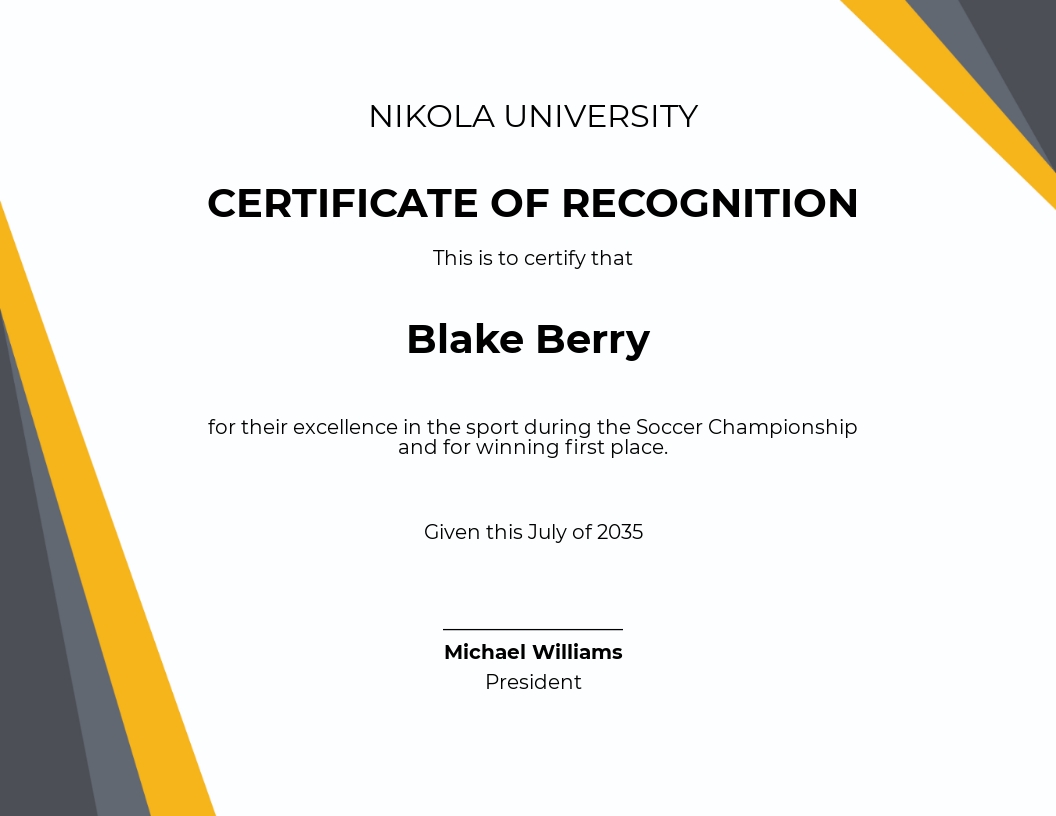 Free Achievement Certificate Templates, 52+ Download PSD, Illustrator