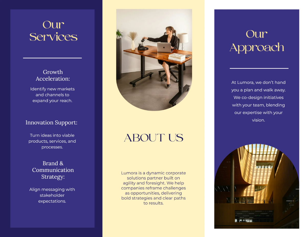 Free Corporate Summer Brochure Template to Edit Online Free Corporate Summer Brochure Template to Edit Online