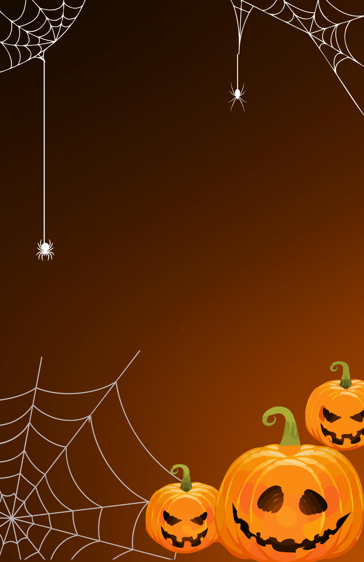 Free Dark Background Halloween Poster Template