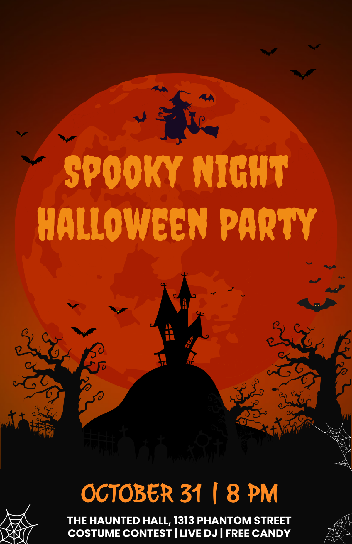 Free Halloween Poster Template