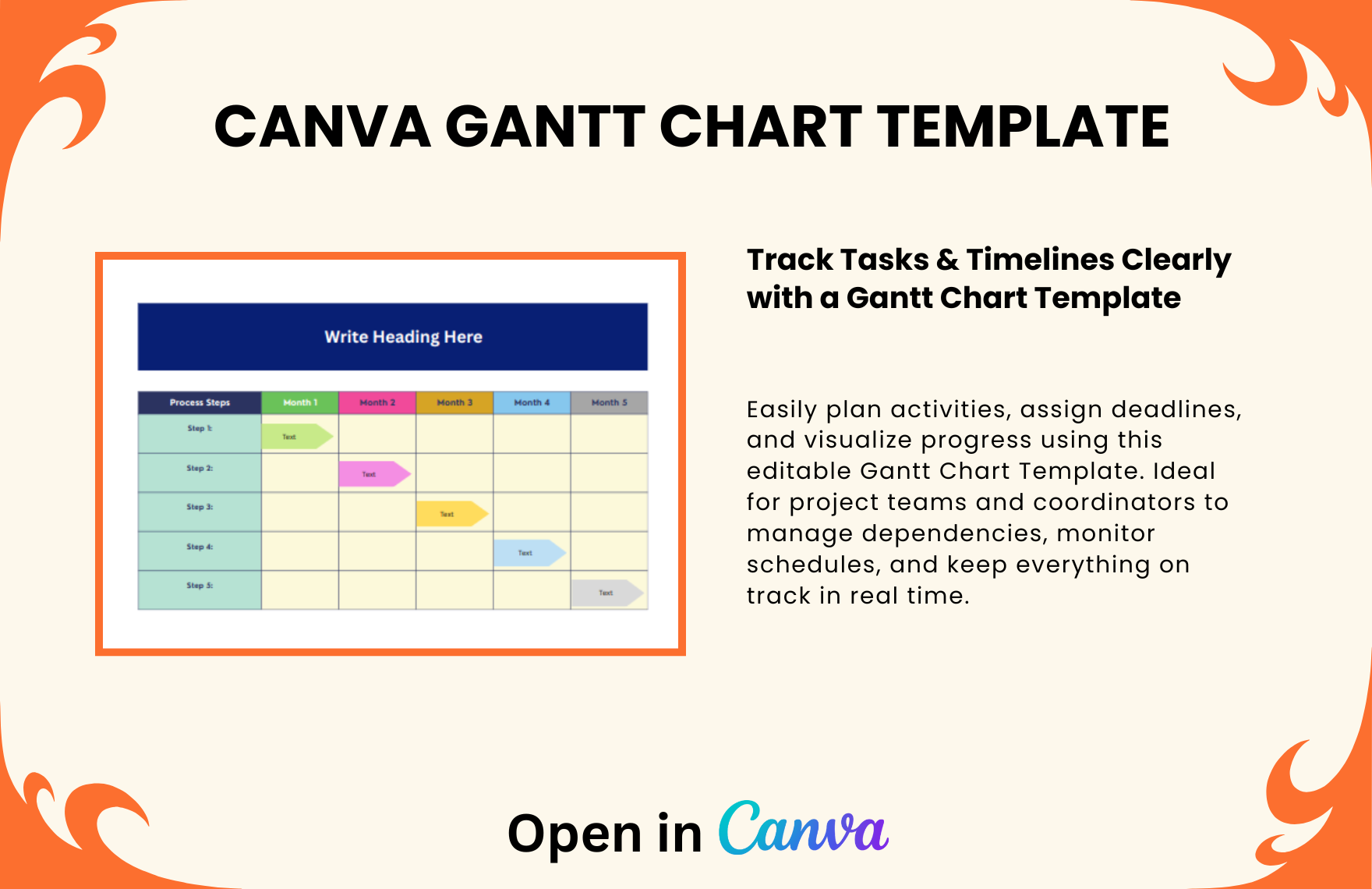 Free Gantt Chart Template