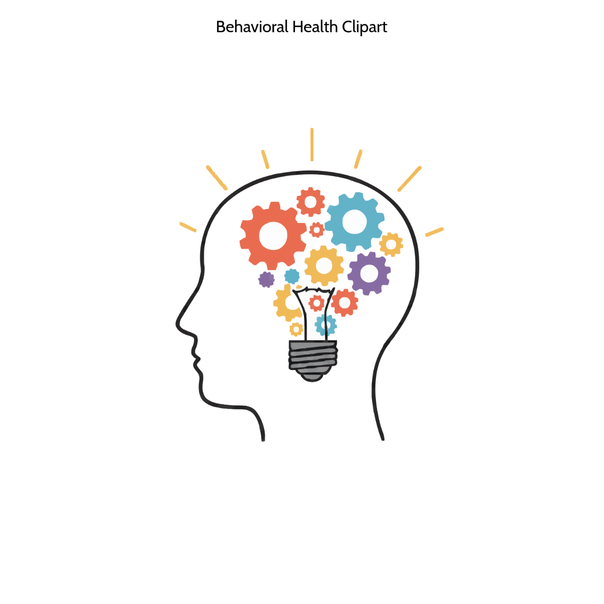 Free Behavioral Health Clipart Template