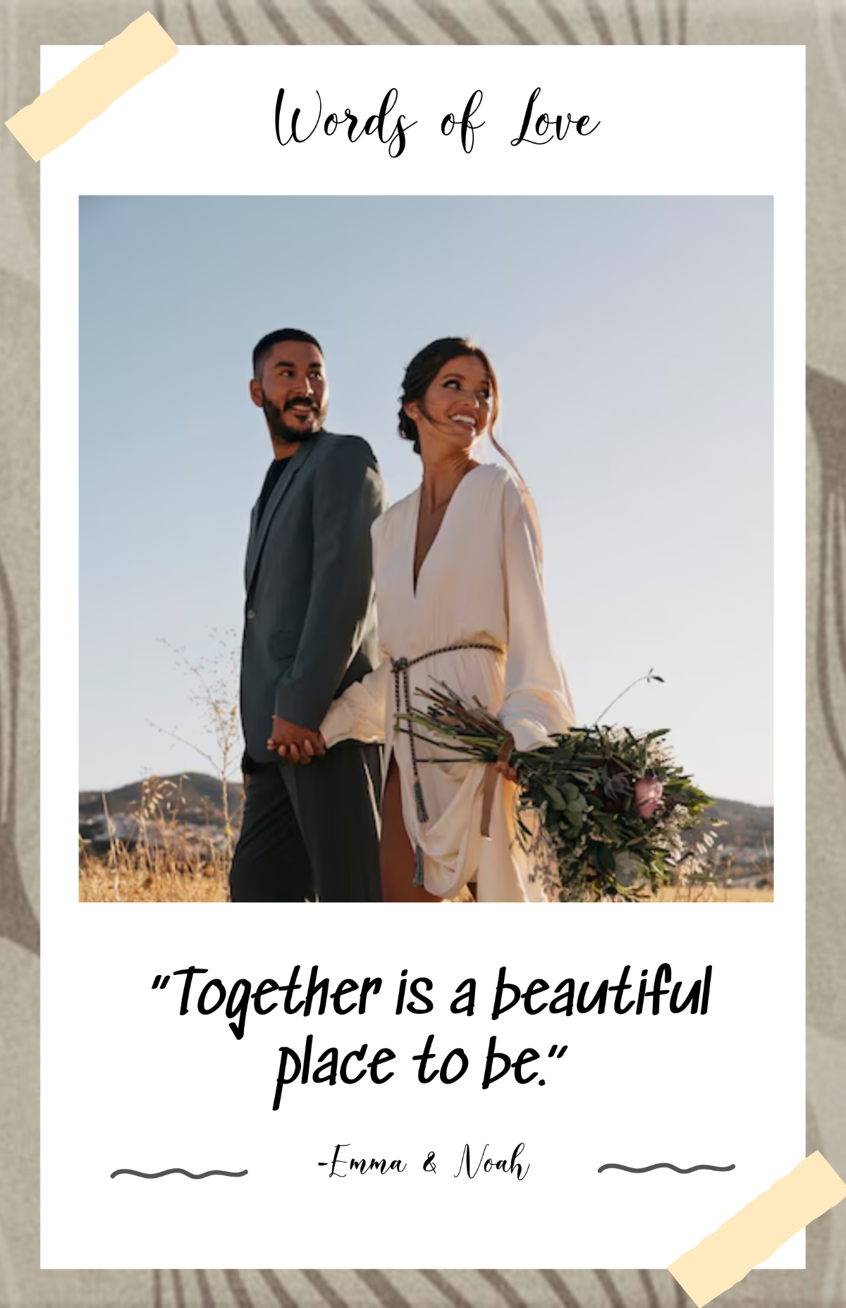 Free Wedding Poster Quotes Poster Template
