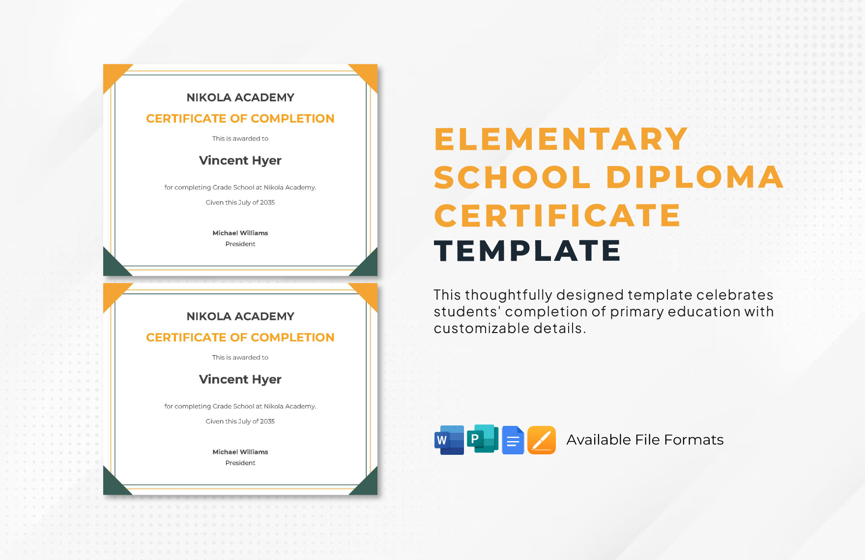 Editable Diploma Certificate Templates In Word To Download