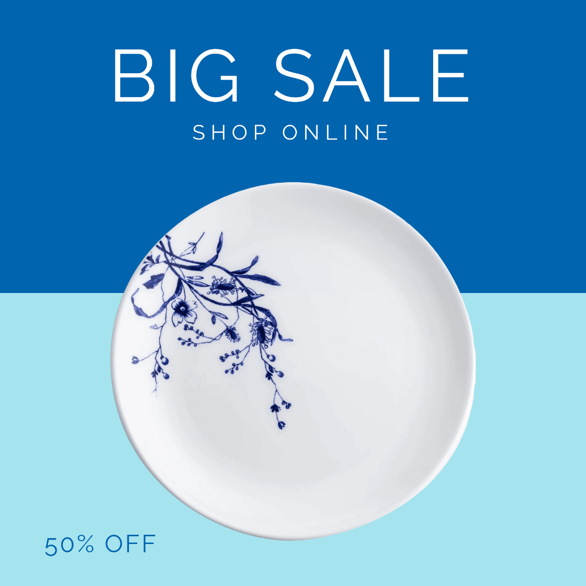 Free Dining Plates Alibaba Photo Template to Edit Online