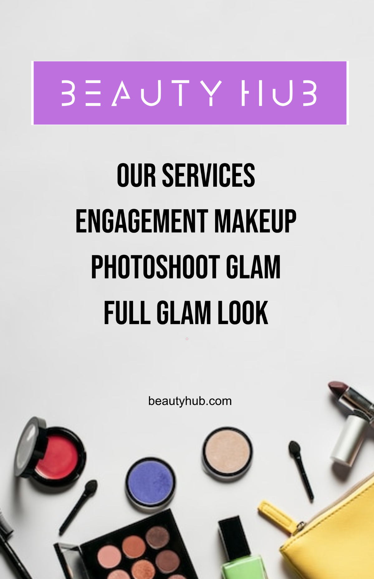 Free Minimalist Makeup Poster Template