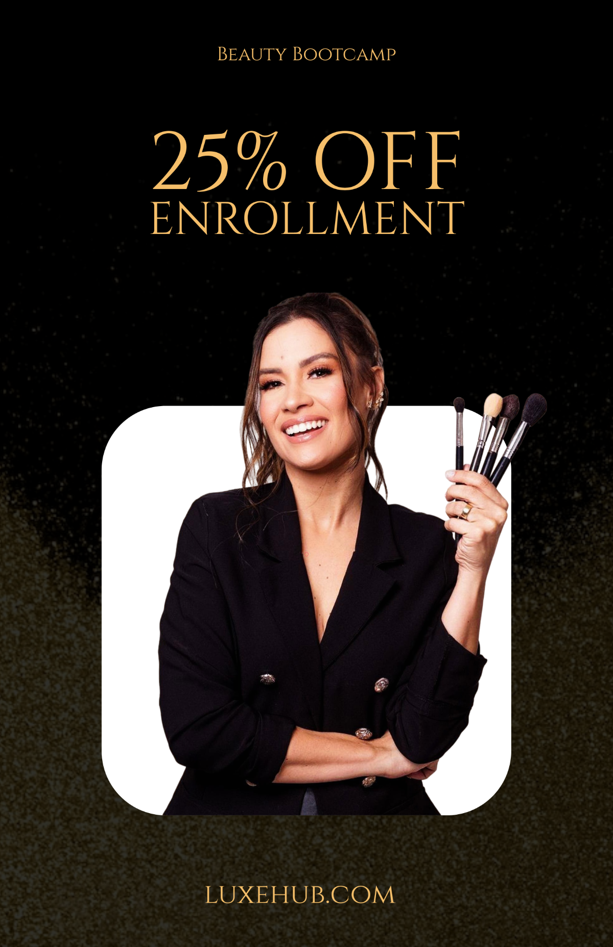 Free Luxury Makeup Poster Template