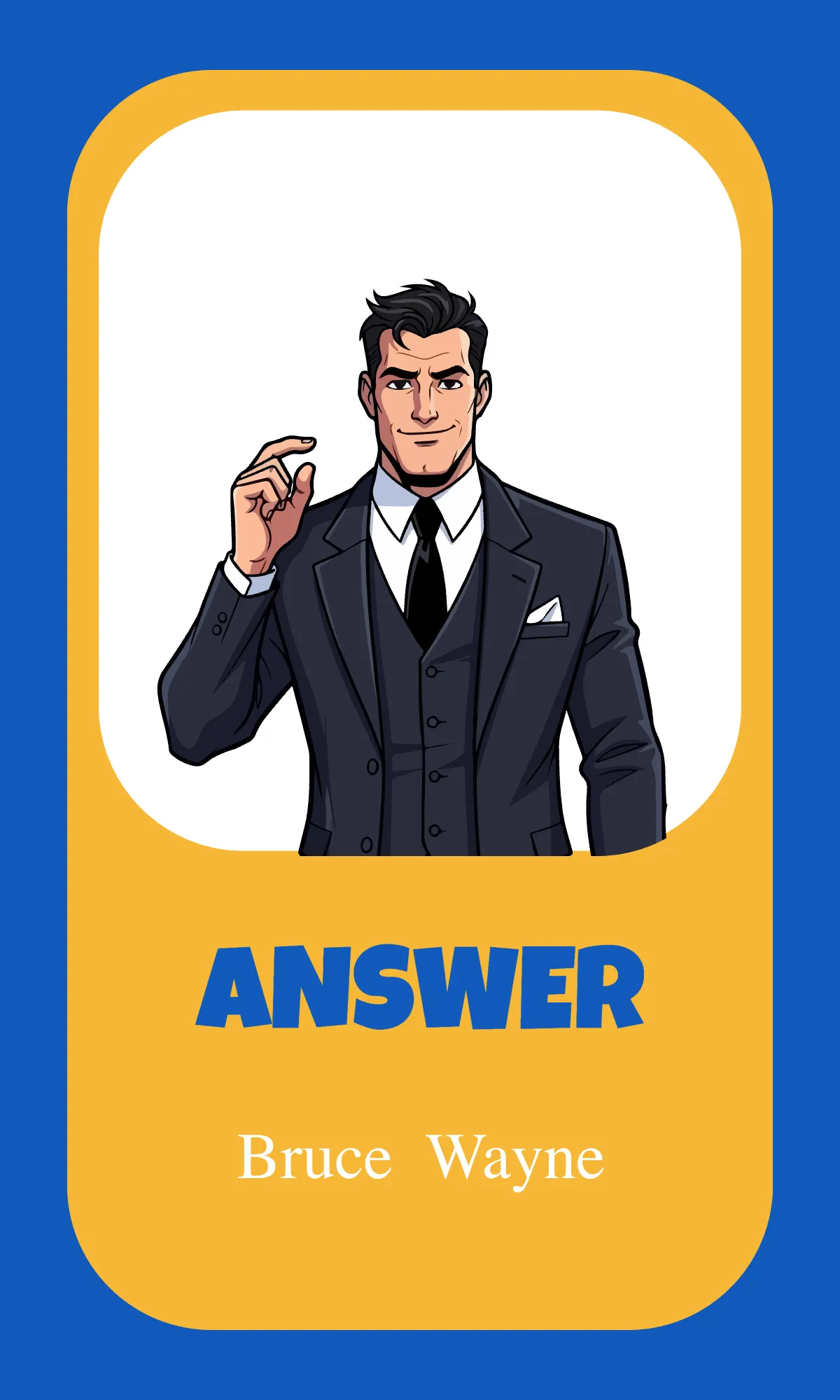 Free Batman Flashcard Template to Edit Online