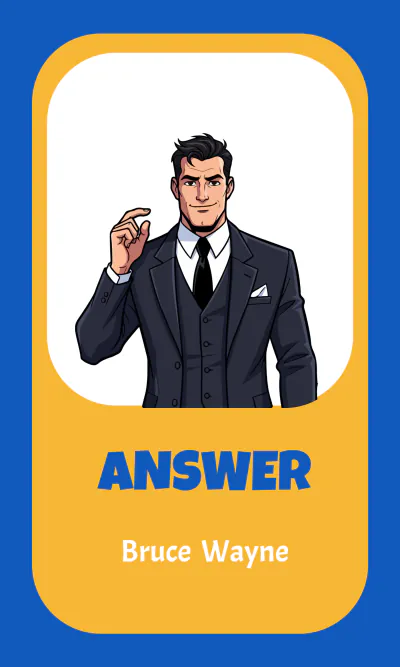 Free Batman Flashcard Template to Edit Online