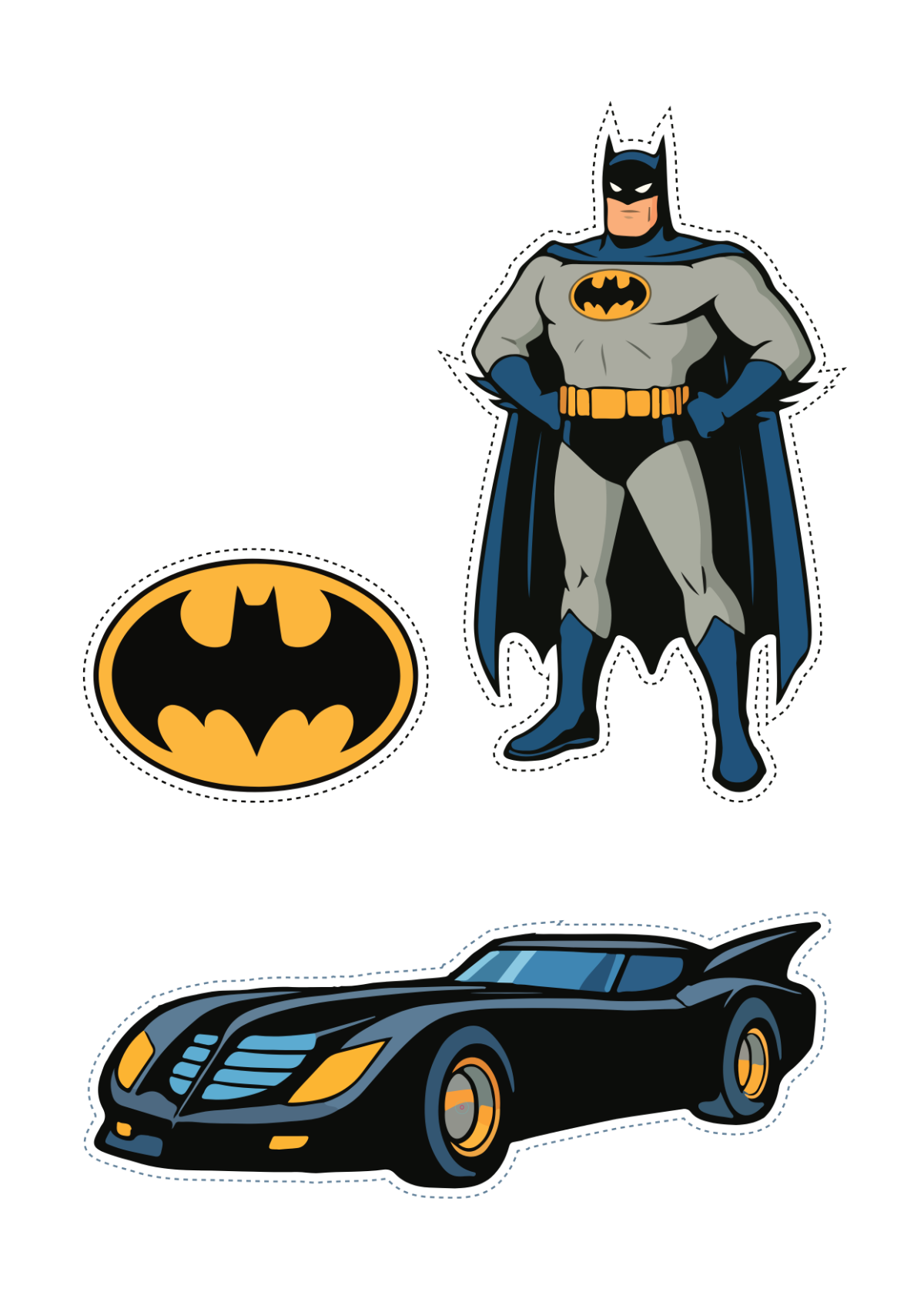 Batman Classroom Decor Template