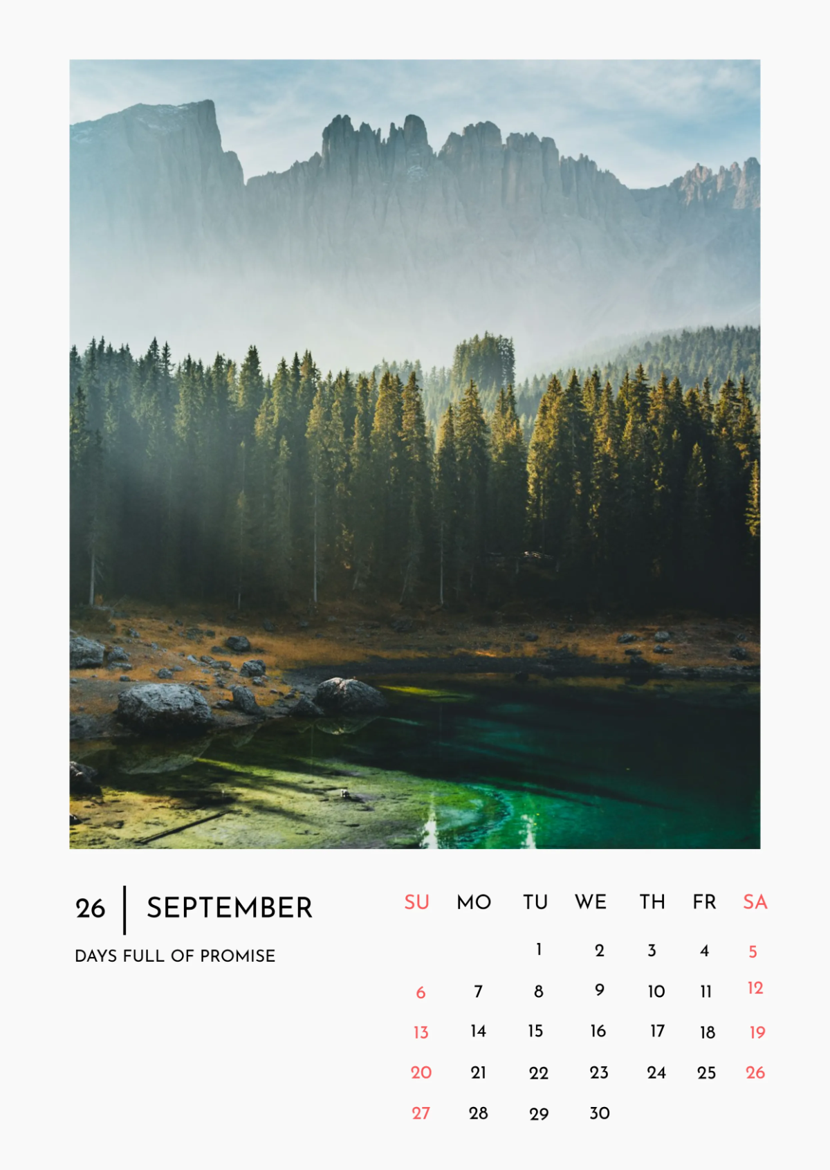 Free Office Summer Calendar Template to Edit Online