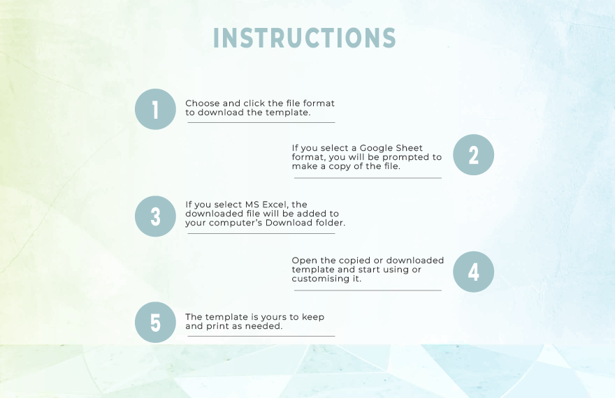 Employee Work Assignment Template
