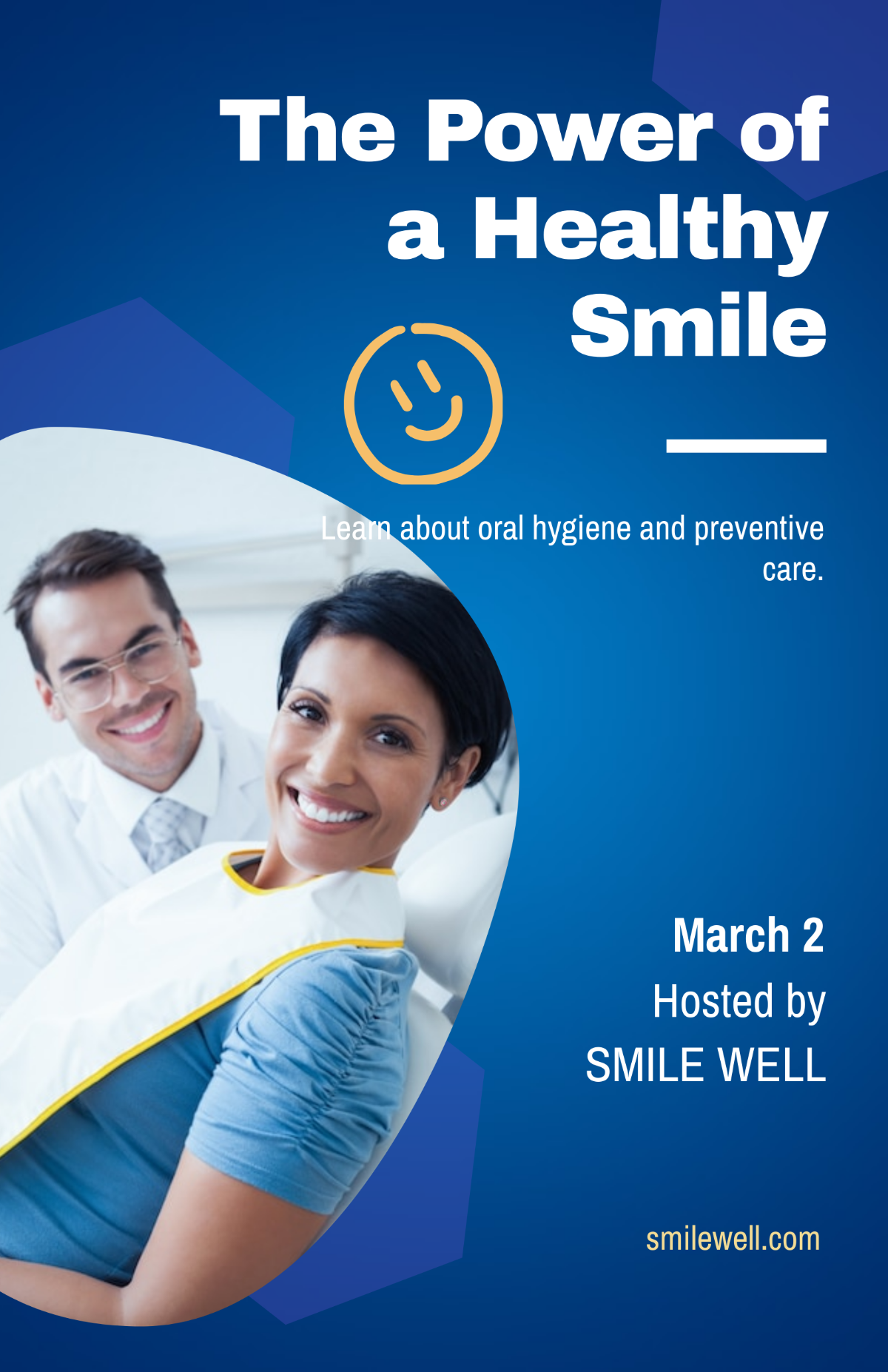 Free Dental Presentation Poster Template