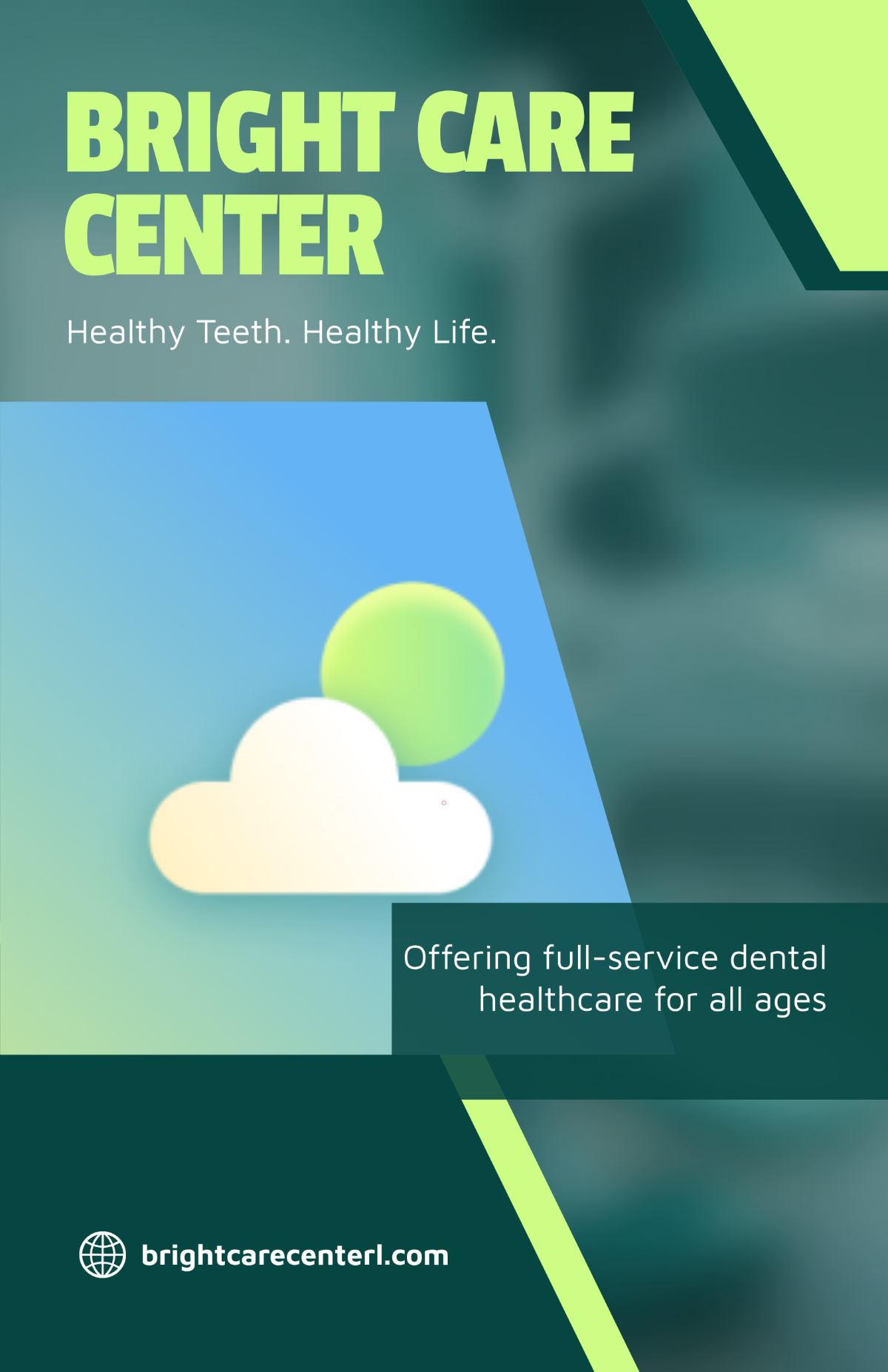 Free Dental Healthcare Poster Template