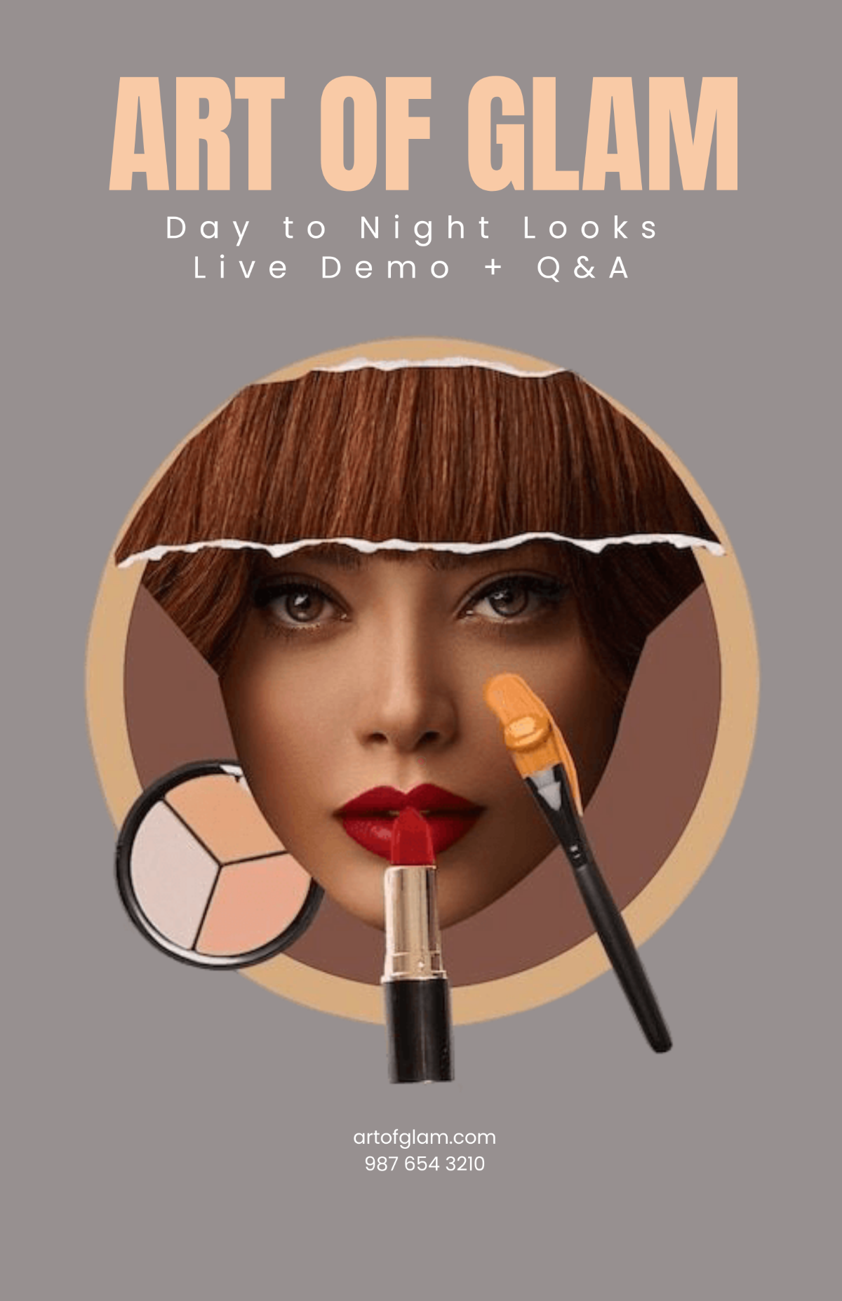 Free Makeup Tutorial Template to Edit Online