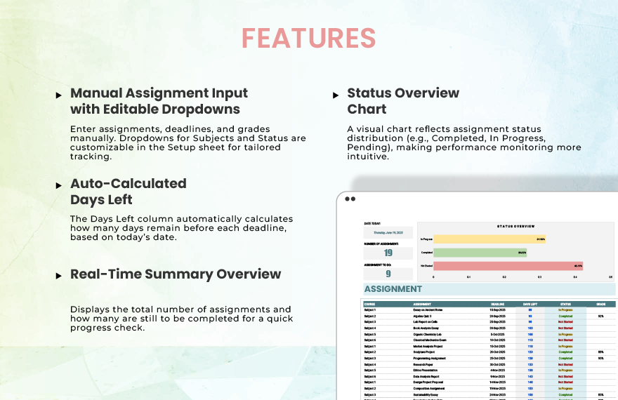 Assignment Template