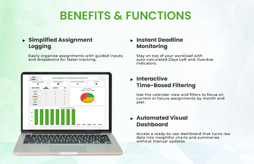 Assignment Tracker Template