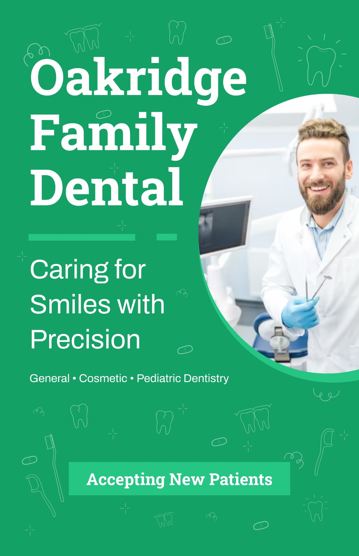 Free Dental Practice Poster Template