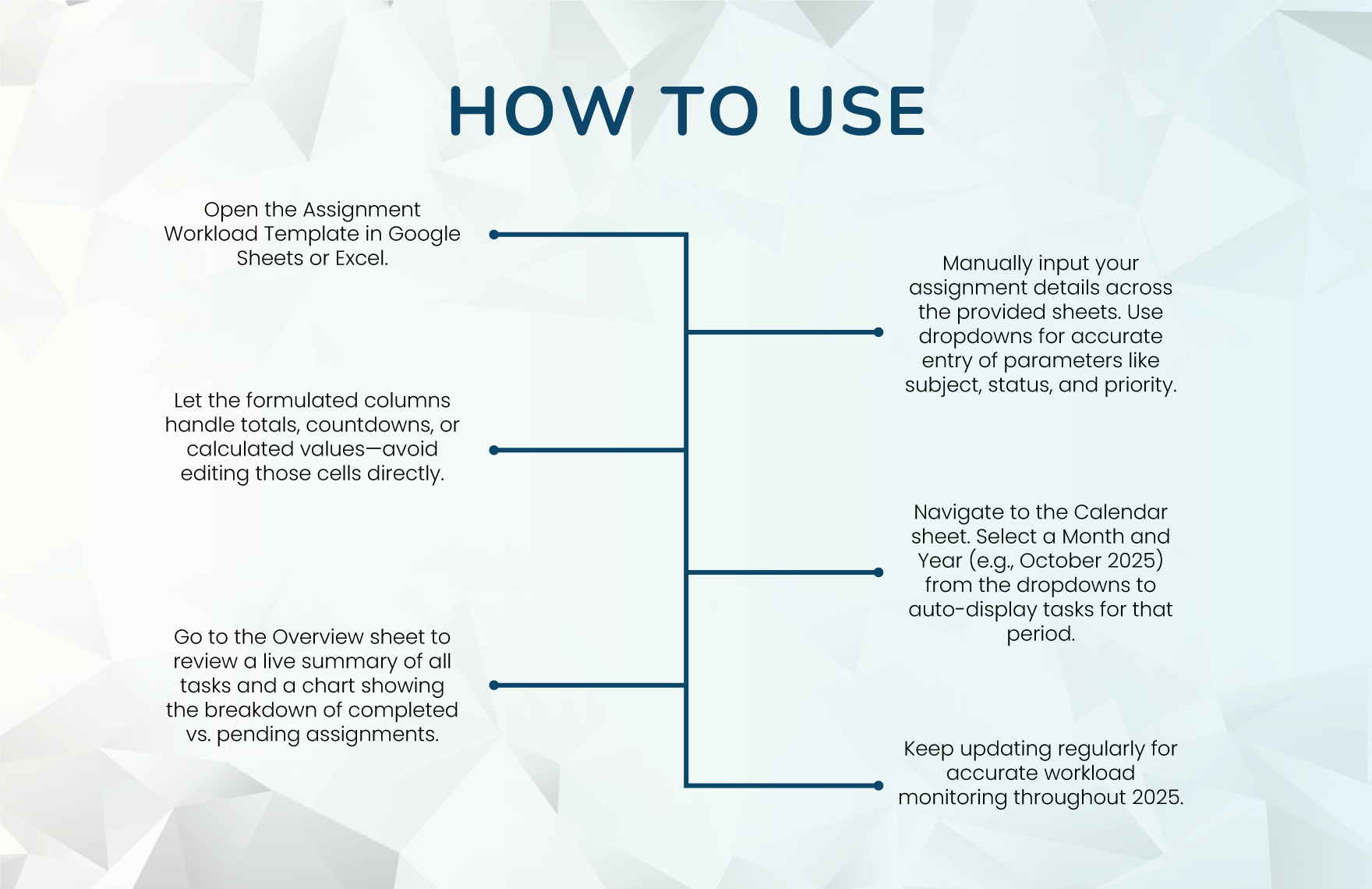 Assignment Workload Template